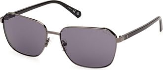 Guess GU00117 08A Mens Sunglasses Gunmetal Size 57