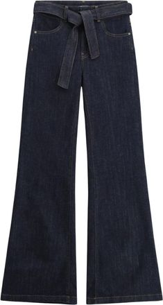 Please Pantalone - Dames - Bootcut Jeans - Blauw - XS - Denim - Jeans