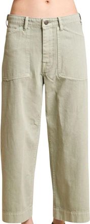 Denimist Mint Workwear Georgia Broek - Dames - Regular Fit Jeans - Groen - W26 - Katoen - Jeans