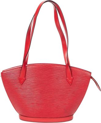 Louis Vuitton Borsa tote goffrata - Rosso