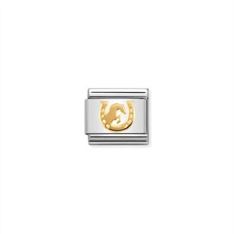 Nomination Unisex Animals Links Bracelet In Horseshoe