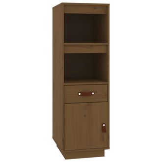 vidaXL Credenza Ambra 34x40x108,5 Cm In Legno Massello Di Pino - Vidaxl