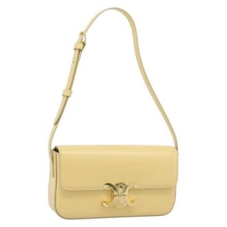 Celine Pre-owned Vintage Shoulder Bag - unisex - Celine Vintage - Vintage Shoulder Bags - Yellow - ONE SIZE - Pre-owned