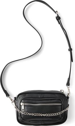 Cotton On Edie Crossbody Bag in Black Pu at Nordstrom