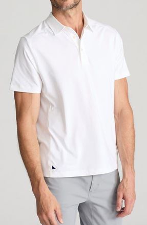 UNTUCKit Solid Performance Polo in White at Nordstrom, Size X-Large