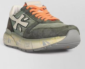 Premiata leather low-top sneakers