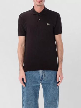 Lacoste polo shirt regular fit petit pique cotton