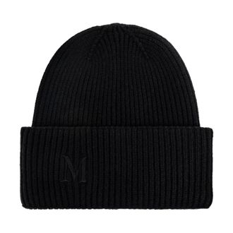 Max Mara Beanies, female, Black, Size: ONE SIZE Mmretina Beanie