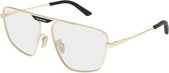 Balenciaga Zonnebril - Heren - Zonnebrillen - Geel - 61 MM - Accessoires