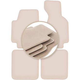 OEM Alfombrillas Premium Beige Para: Audi 80 B5 Cabrio 1994-2000