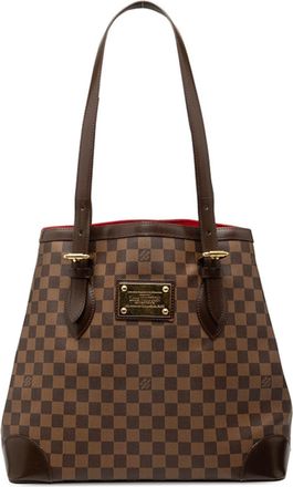 Louis Vuitton Brown Pvc Shoulder Bag Tote Bag (Pre-Owned)