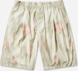 Our Legacy Men s Leisure Shorts Flower Grid Ripstop