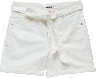 Salsa Shorts SALSA Salsa Jeans Shorts Glamour, Damen, Gr. 26, N-Gr, wei&szlig;, Obermaterial: 98% Baumwolle CO. 2% Elasthan EL., Hosen Shorts