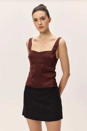 Elodie Avelina Top In Brown