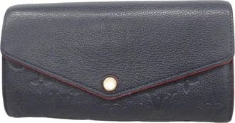 Louis Vuitton Marine Rouge Long Wallet (Bi-Fold) (Pre-Owned)