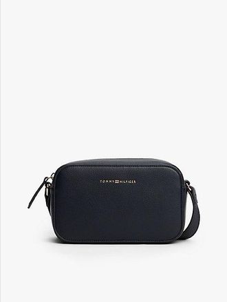 Tommy Hilfiger Bolso bandolera con logo metalizado