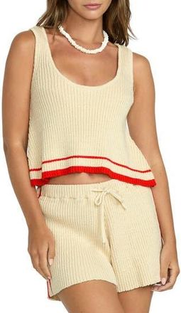 Billabong Summery Nights Cotton Trapeze Sweater Tank in Whitecap at Nordstrom Rack, Size X-Small