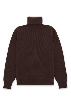 Fortela Brighton High Neck Jumper in Dark Brown at Nordstrom, Size X-Large Eu