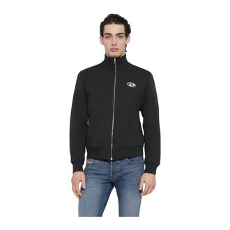 Diesel Sudaderas con cremallera - Sweatshirts & Hoodies - Hombre - Negro - L