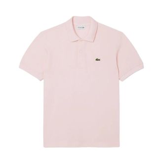 Lacoste Tops, Heren, Roze, M, Katoen, L.12.12 Light Piqu&eacute; Poloshirt
