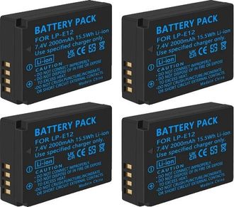 OEM Bater&iacute;a Para C&aacute;mara, Cargador Usb Doble, Alta Capacidad, Polonia-c, 4 Bater&iacute;as