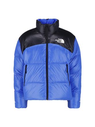 The North Face Blue Reversible Pertex Nuptse Water-Repellent Down Jacket