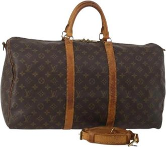 Louis Vuitton Pre-owned Keepall Bandouli&egrave;re 50 - - Pre-owned - Donna - Marrone - ONE SIZE