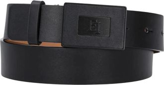 Elisabetta Franchi Riemen - Dames - Riemen - Zwart - S - Leer - Accessoires
