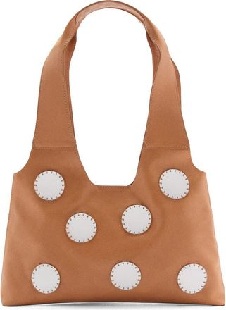 Mango Suede Shoulder Bag in Medium Brown at Nordstrom