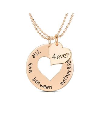 Rachel Glauber 14K Cz Pendant Necklace