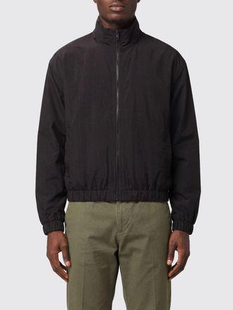 Veilance High Neck Nylon Bomber Jacket with Zip Closure