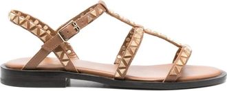 Ash Ash, Schoenen, Dames, Bruin, 40 EU, Bruine Polinesia Sandalen voor Vrouwen