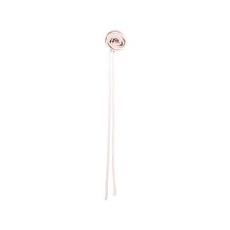 Max Mara Brooches, female, Pink, Size: ONE SIZE Moschea Satin Flower Brooch