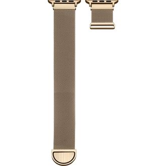 Posh Tech Infinity Stainless Steel Apple Watch Watchband in New Gold at Nordstrom, Size 44Mm