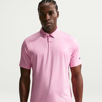 Nike Mens Velocity Dri-FIT Golf Polo in Pink | IO1276-641