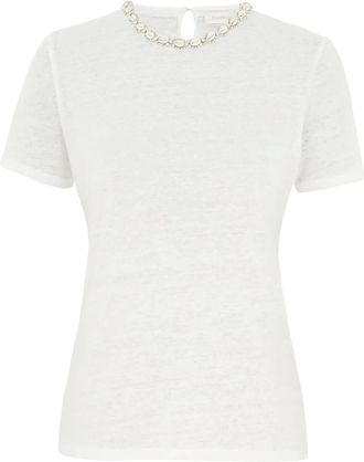 Zimmermann T-shirt Illuminate - Bianco