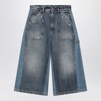 Dolce & Gabbana Multicolour denim bermuda shorts