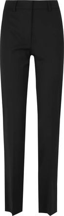 Federica Tosi Straight Broeken - Dames - Straight fit broeken - Zwart - XS - Broeken