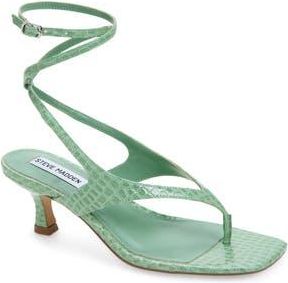 Steve Madden Rayger Ankle Strap Heel Sandal in Pistachio at Nordstrom Rack, Size 8.5