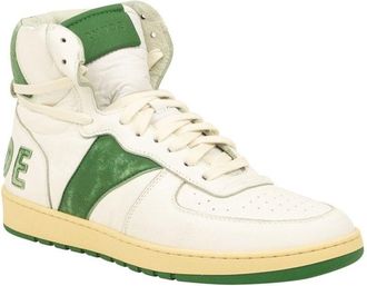 Rhude White Rhecess Sky Hi Sneakers