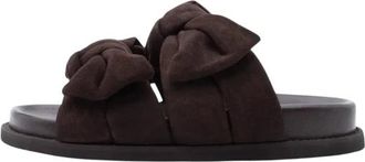 Copenhagen Shoes Summer Dream Suede - Dames - Sandalen - Bruin - 40 EU - Leer - Schoenen