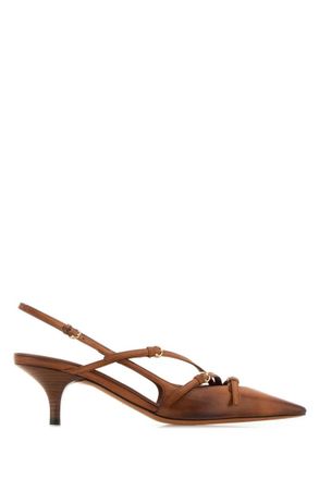 Miu Miu Brown Leather Pumps