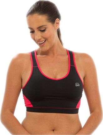 Tom Franks Womens/Ladies Sportswear/Fitness Sports Crop Top, Pink Medium