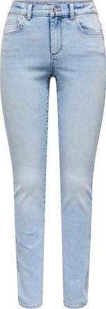 Only Skinny-fit-Jeans ONLY ONLMARIA MID WAIST SK DNM BOX, Damen, Gr. XL, L&auml;nge 32, light blau denim, Denim/Jeans, Obermaterial: 64% Baumwolle, 31% Polyeste