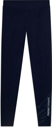 Freddy Leggings 7/8 con Motivo Grafico e Logo FREDDY sul fondo