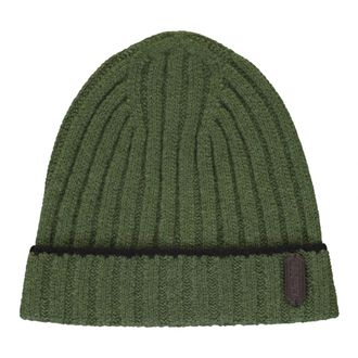 Moorer Beanies, male, Green, Size: XL Knit Hat