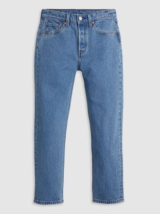 Levi's Womens Multiple Choice 501 Crop Jean - Blue - Size 27W/26L