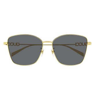 Gucci Sunglasses, unisex, Yellow, Size: 60 MM Butterfly Sunglasses