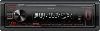 Kenwood KMM-DAB307 Digital Media Receiver con Digital Radio dab+ built-in 4x50W Aux - Kenwood