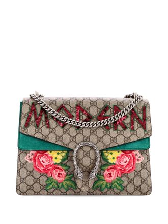 Gucci Dionysus Bag Embellished GG Coated Canvas Medium shoulder bag - Brown